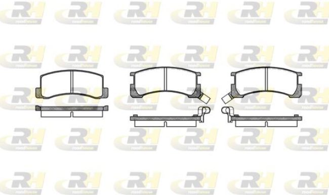 Гальмівні колодки дискові