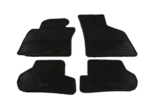 коврики салона Skoda Octavia A5 04-13, Golf 5/6 03-12, Jetta 05->  борт 1см, евроклетка Polytep