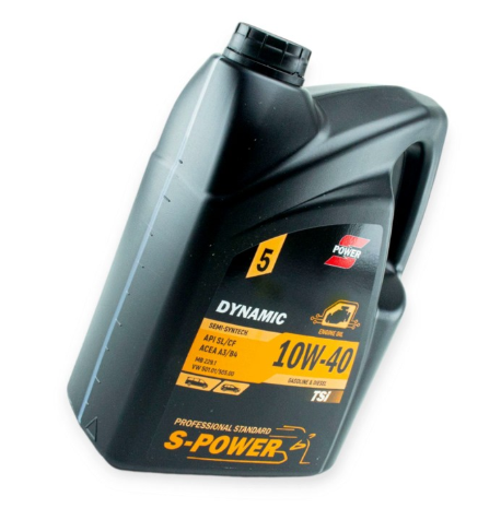масло S-Power 10W-40 Dynamic TSi SL/CF (5л) 334124 - зображення 1