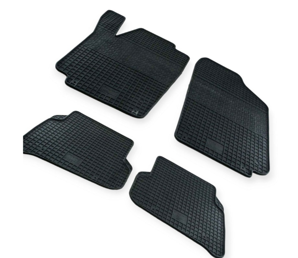 коврики салона VW Polo сед/хетч, Seat Ibiza 2009-2017 борт 1см, евроклетка Polytep
