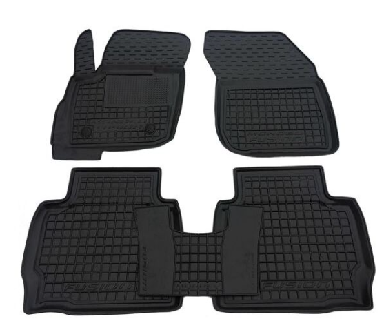 коврики салона Ford Fusion 2015-2017 USA борт 2,5см, с перемычкой