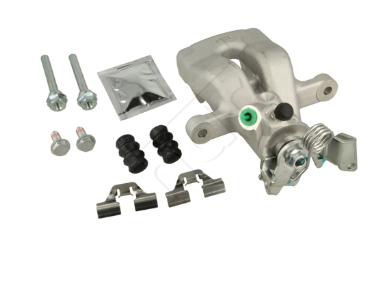 суппорт зад. Renault Clio, Modus 04-> (+ к-т напр, смазка, прж.) левый L  (HART)