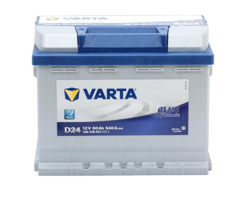Аккумулятор VARTA  60Ач 540А Blue Dynamic (L2) (0) Евро прав + (533078)