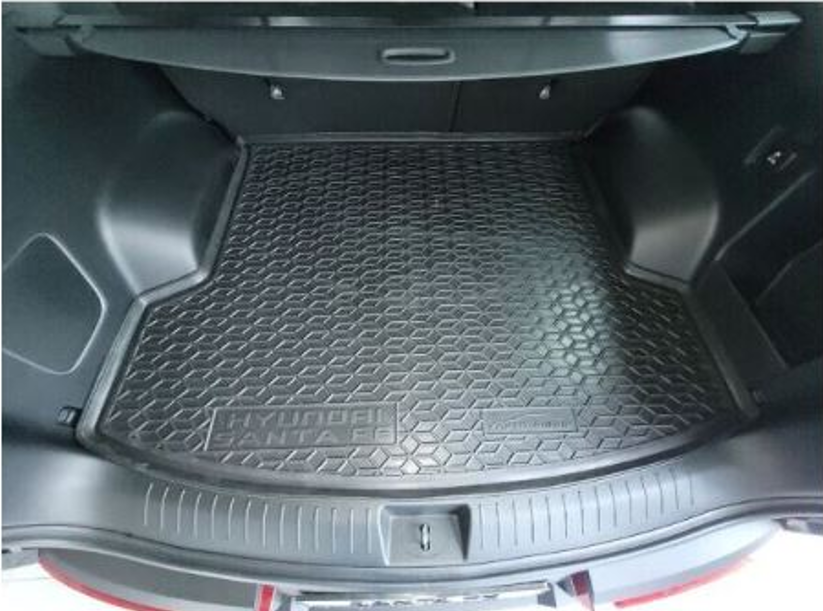коврик багажника Hyundai Santa-Fe 2024-> (5мест)