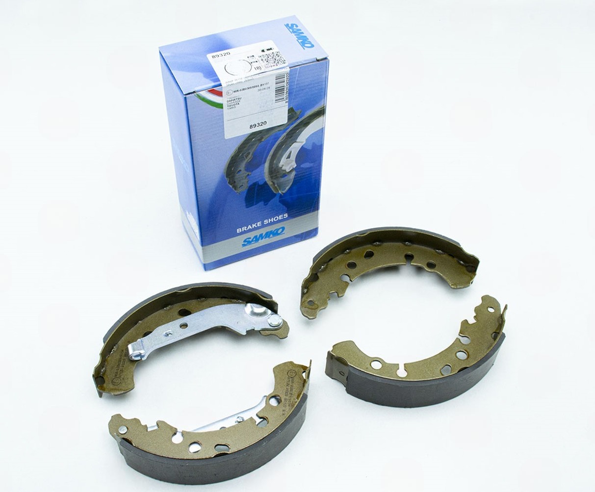 Колодки гальмівні барабанні