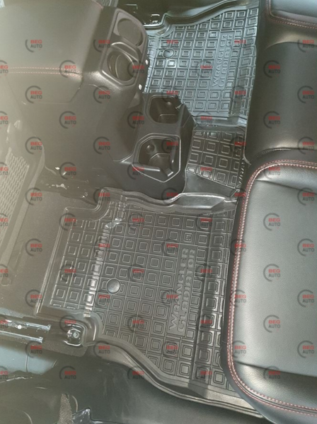 коврики салона Jeep Wrangler Gladiator 2021-> борт 2,5см, с перемычкой 11868 - зображення 3