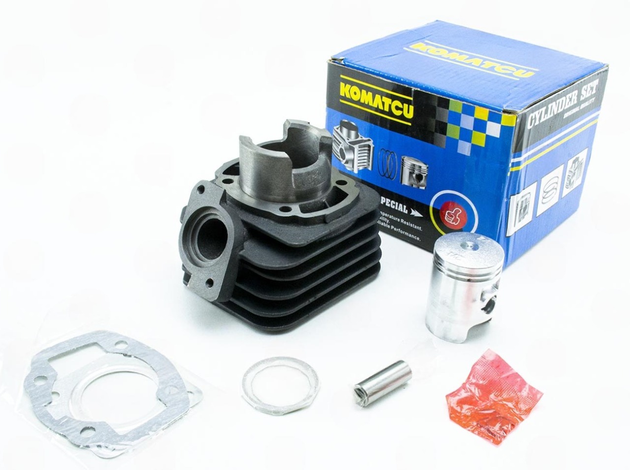 цилиндр в сборе HONDA DIO-50 39мм KOMATCU