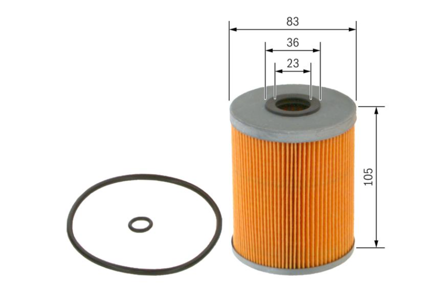 Фільтр масляний 1 457 429 103 - зображення 2