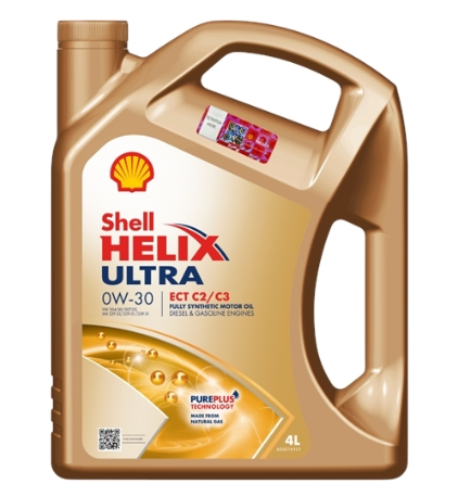 масло Shell 0W-30 Helix Ultra ECT C2/C3 (4л) 550046306 - зображення 1