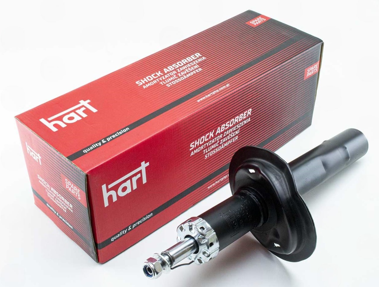 амортизатор пер. Peugeot 206 1.1/1.6i 98-> правый R газ  (HART)