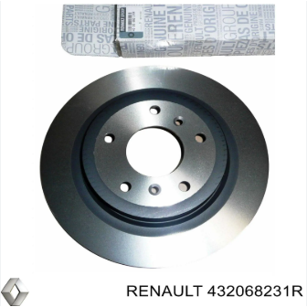 Диск гальмівний зад 1шт. KADJAR