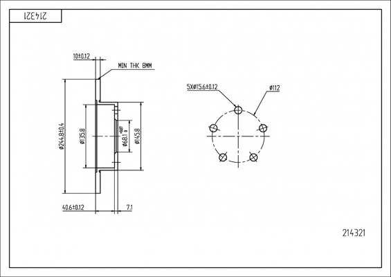 диск тормозной зад. Audi A4 B5/B6, VW Passat B5 (245mmx10mm) 95->  (HART)