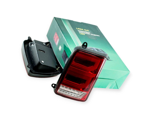 фонарь 21213-Тайга задн. LED красн тюнинг (пара)