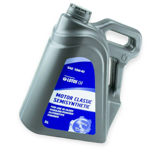 масло Lotos 10W-40 Motor Classic Semisynthetic SG/CE, A3/B4 (5л)