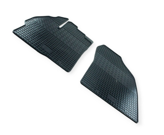 коврики салона Toyota Prius 2012-2015 борт 1см, евроклетка, передние Polytep