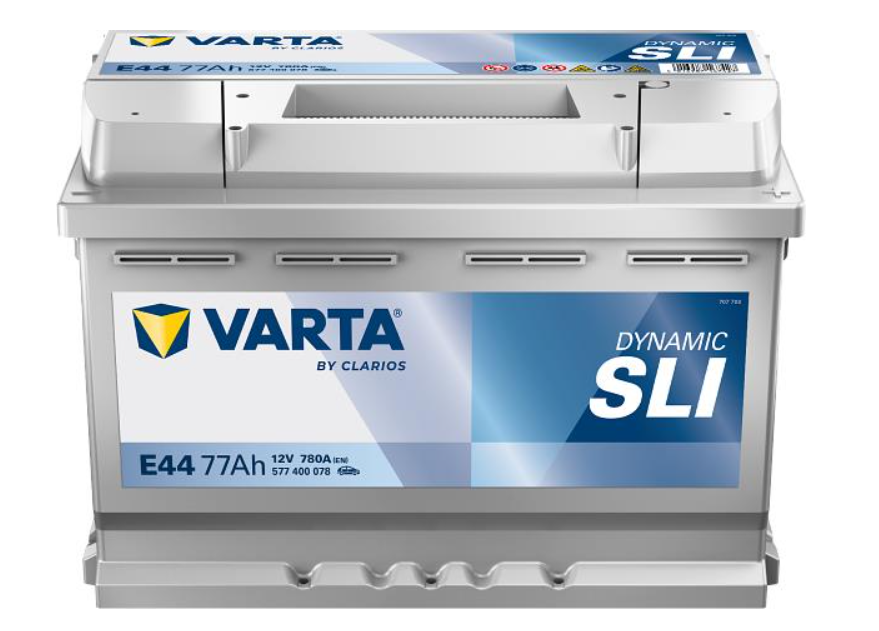 Аккумулятор VARTA SILVER DYNAMIC 77Ah, EN 780, правый "+" 278x175x190 (ДхШхВ) | 6СТ-77 АзЕ (E44)
