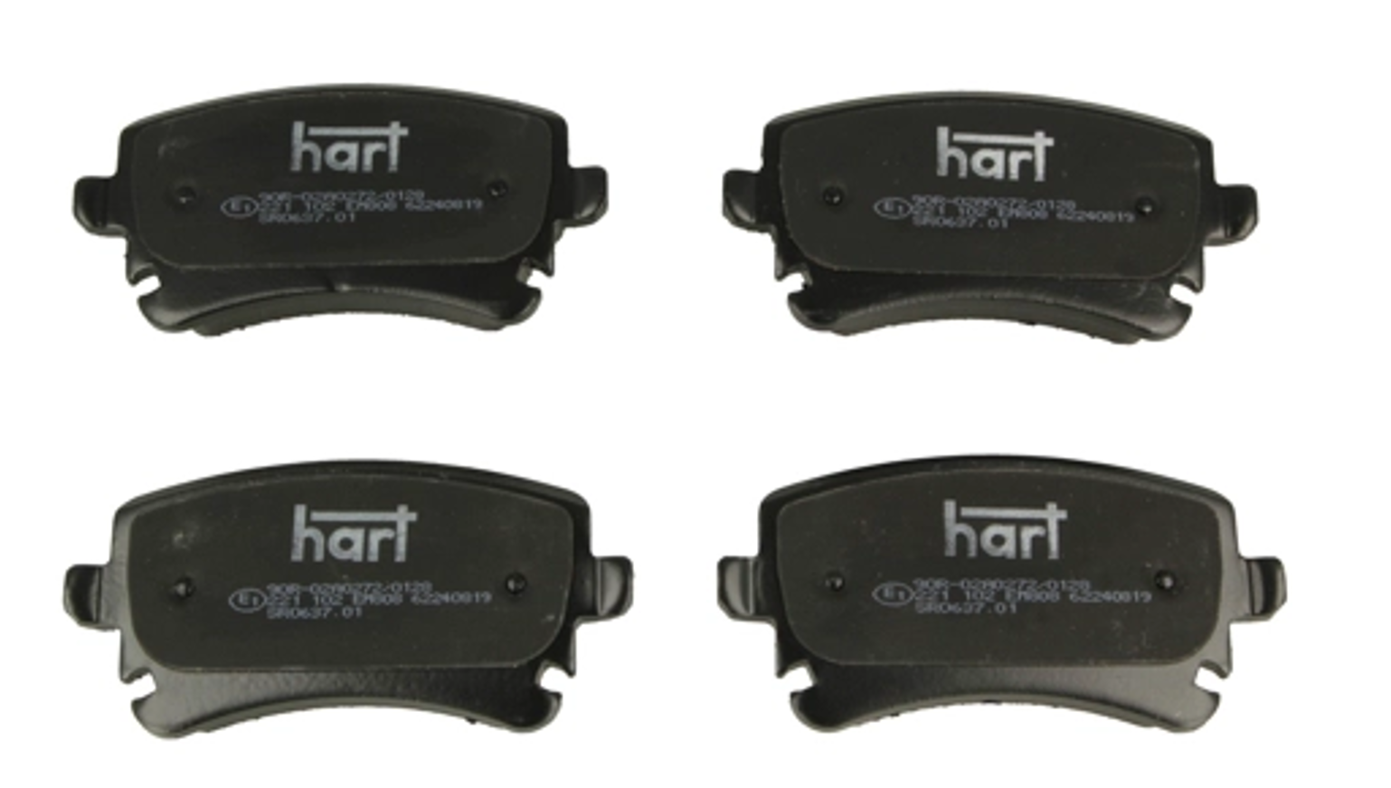 колод.торм. зад. VW T5 03-> (Lucas)  без датч.  (HART)