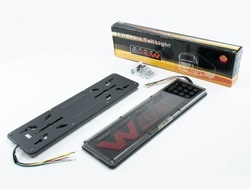 фонарь задн.грузовой, прицепы LED 46см DAF 12-24V