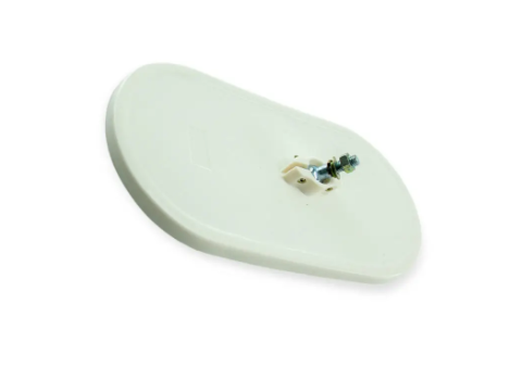 зеркало наружное 250x130мм (4-7/8“X9-5/8") крепл. болт белое Польша RHD-121 - зображення 2