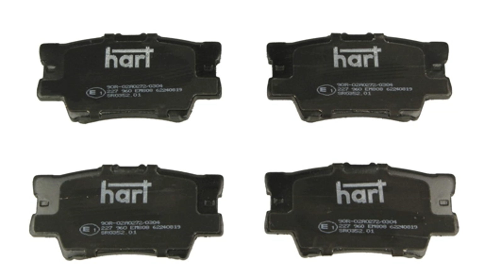 колод.торм. зад. Toyota RAV4  IV 05-> (HART)