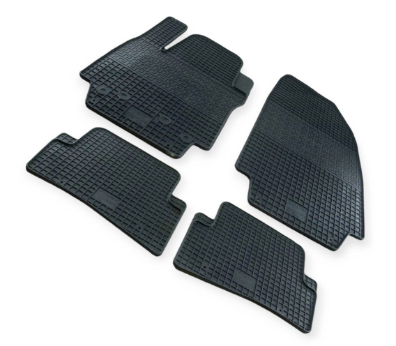 коврики салона Renault Clio III,IV 2005-2019, Captur 2013-2019 борт 1см, евроклетка