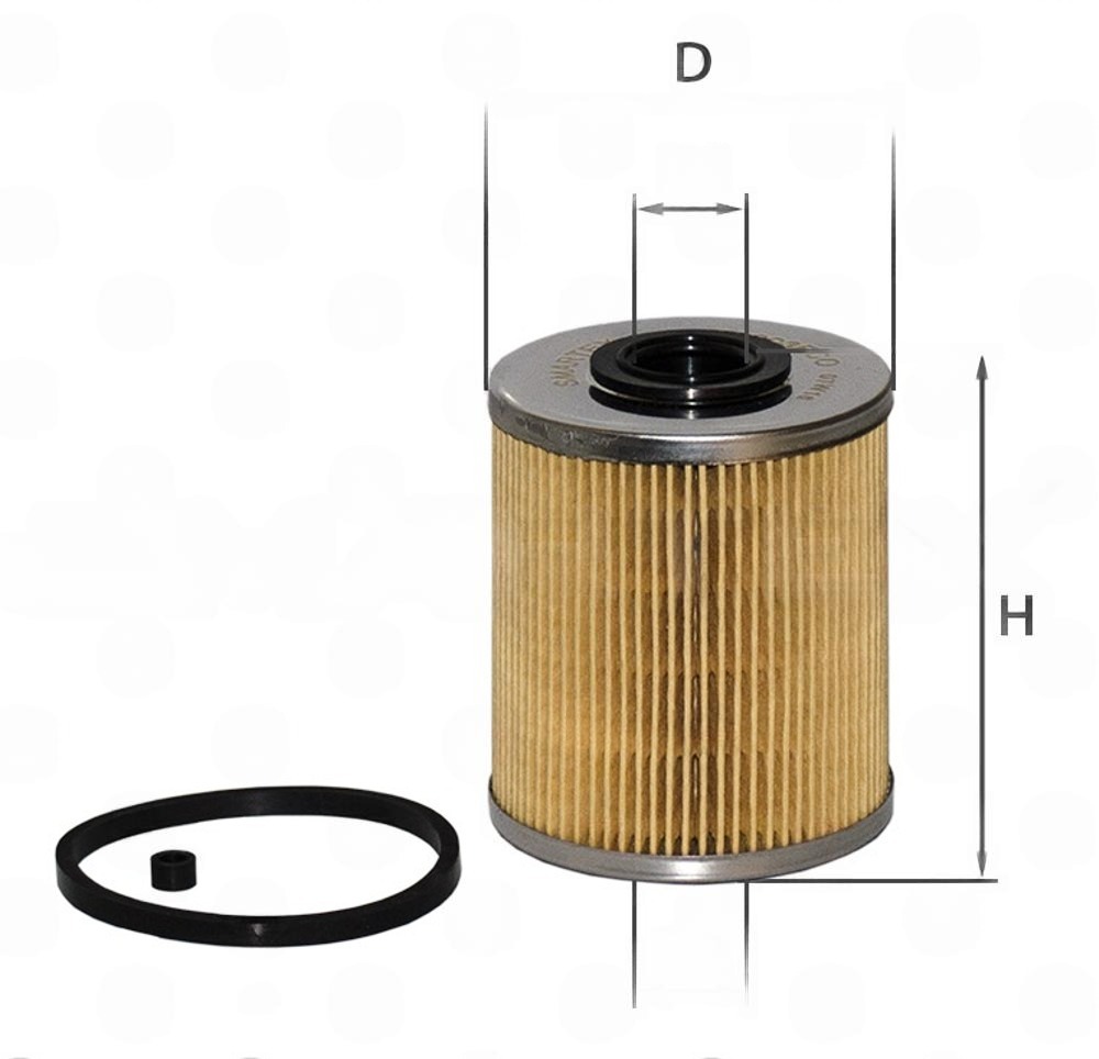 фильтр топливный Renault Master II,III,IV/Opel Vivaro 01-> (H=90) сист.Purflux  (SMARTEX)