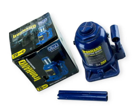 домкрат гидравл. 20Т 210-350мм  (коробка) Vitol низкий