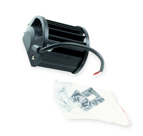 фара дополнительная LED  прямоуг.  95х75х75 (Д/В/Ш) 18W ближний 3030 C-18W/F 3030 - зображення 2