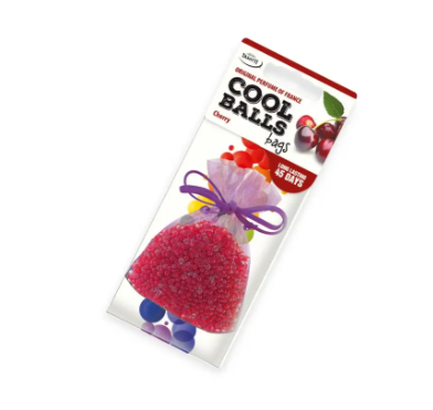 ароматизатор на зеркало сухой мешочек TASOTTI Cool Balls Bags  "Vanilla"