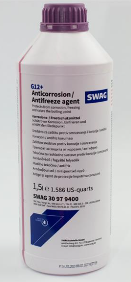 Антифриз SWAG G12+/1,5 л. /