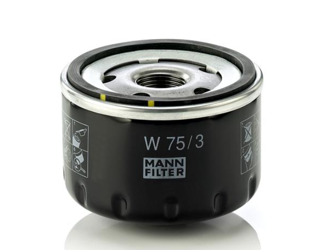 фильтр масл. Renault Logan, Kangoo 1.5dCi-1.9D (h=50mm) (низкий)  (MANN)