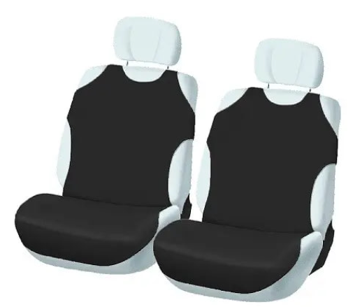 майки передние 1+1  ELEGANT  черные