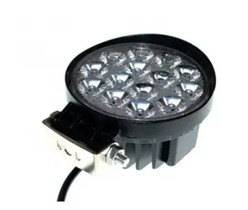 фара дополнительная LED  круглая 110х55 (Дм/Ш) 42W ближний 3535 27T-42W/55/F - зображення 1