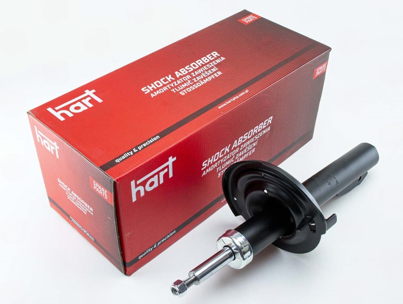 амортизатор пер. Renault Megane II 03-> масло  (HART)