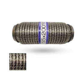 гофра 55х200  3-х слойная (Polmo) интерлок