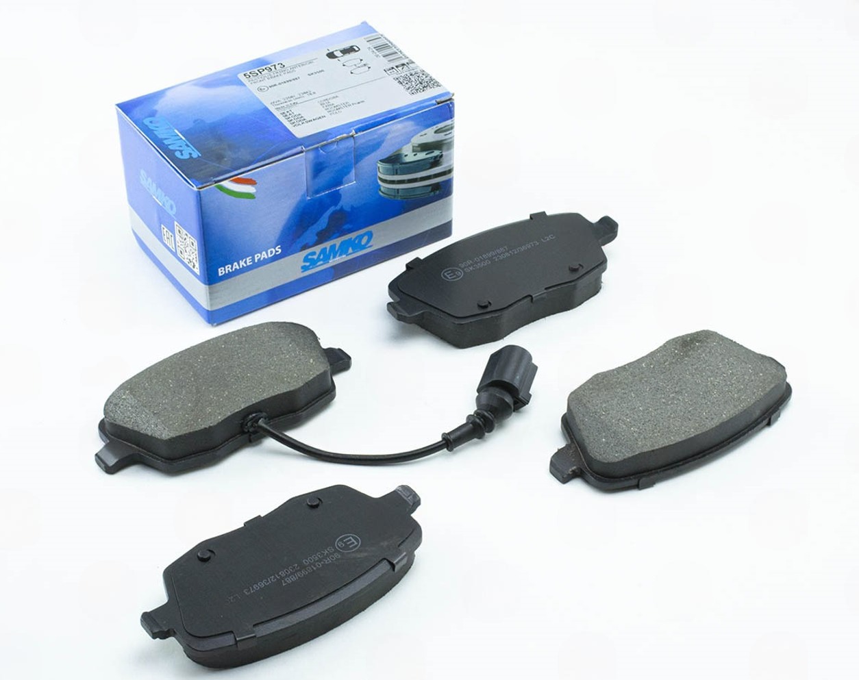 колод.торм. пер. VW Polo 10->, Skoda Fabia, Roomster 99->  (LPR-Samko)