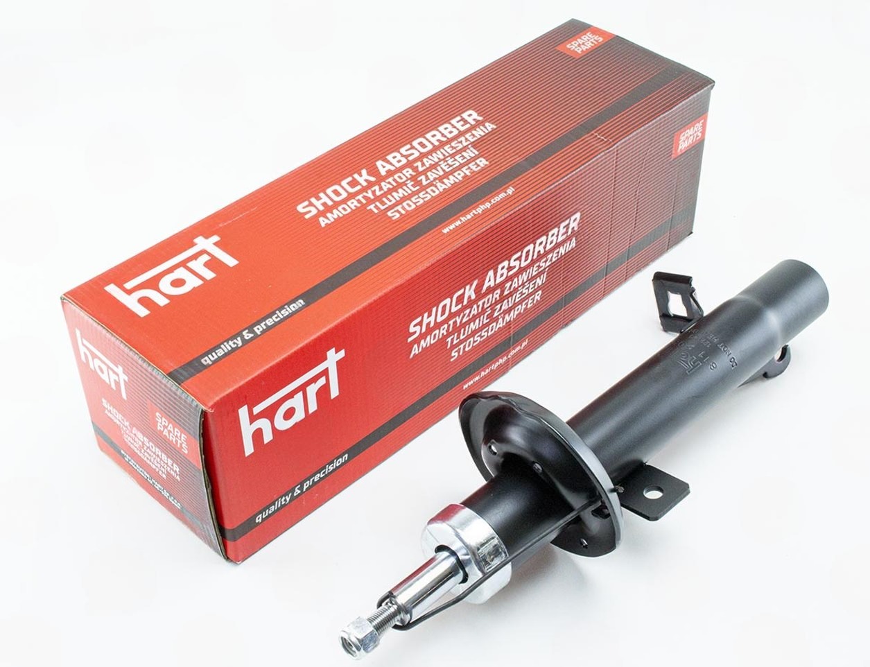 амортизатор пер. Ford Fiesta V правый R 01->  (HART)