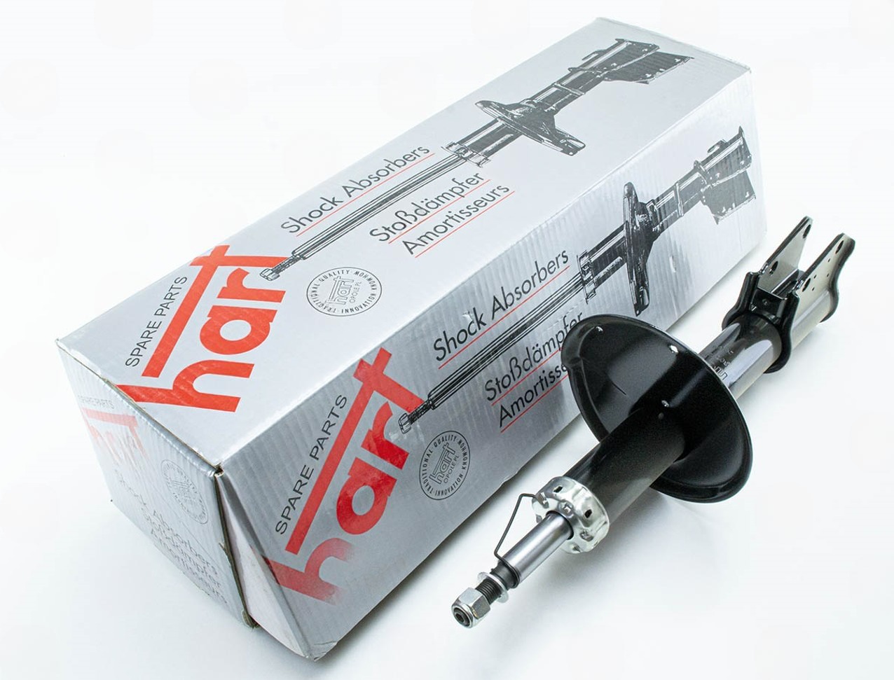 амортизатор пер. Renault Clio I (газ) (52mm) 90->  (HART)