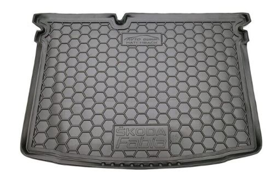 коврик багажника Skoda Fabia lll 2015-2020 хетчбэк