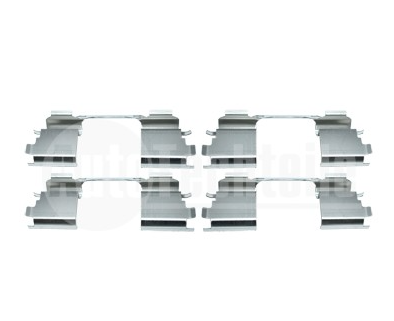 р/к колодок пер. MB Sprinter 06-> (ATT)