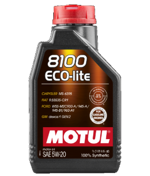 масло Motul 5W-20 8100 Eco-Lite (1л)
