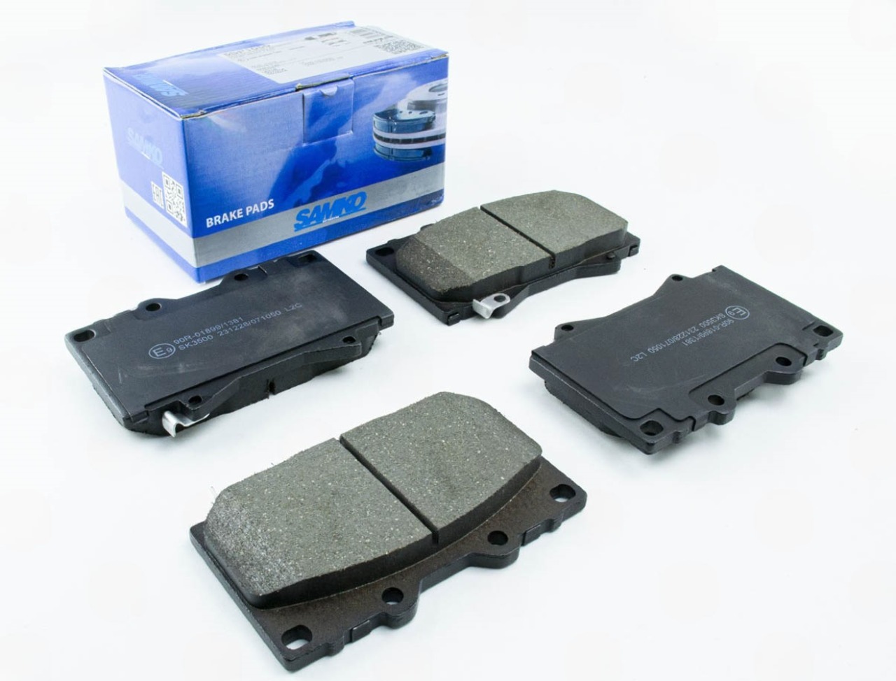 колод.торм. пер. Toyota LC 100, Prado J12-J15, Lexus LX, Mitsubishu Pajero IV  (LPR-Samko)