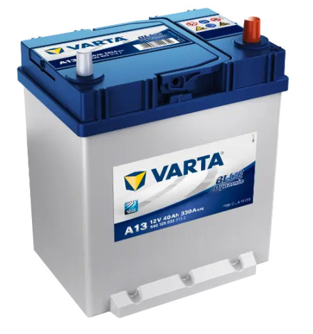 Аккумулятор VARTA  40Ач 330А Asia SLI Dynamic (A13) (0) Евро прав + (591124)