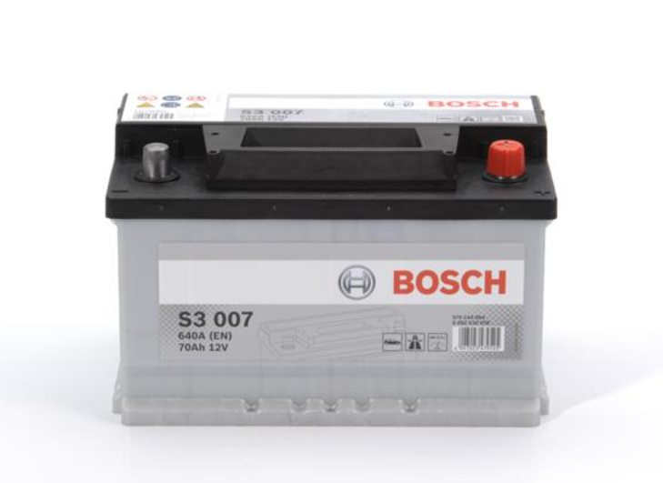 Аккумулятор Bosch S3 70Ah, EN 640 правый "+" 278 x 175 x 175 (ДхШхВ)