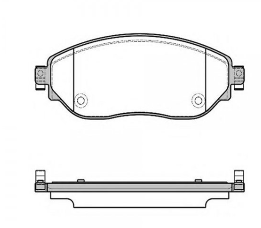 Гальмівні колодки дискові