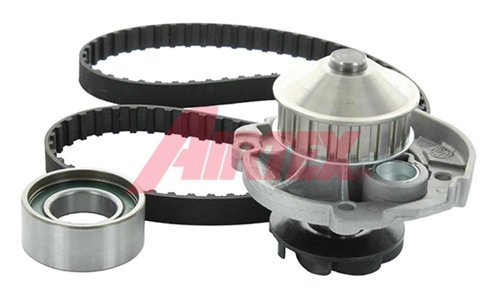 ремкомплект ГРМ (ремень+ролики+помпа) Fiat Punto, Palio, Lancia 1.2-1.3i 93->  (AIRTEX)
