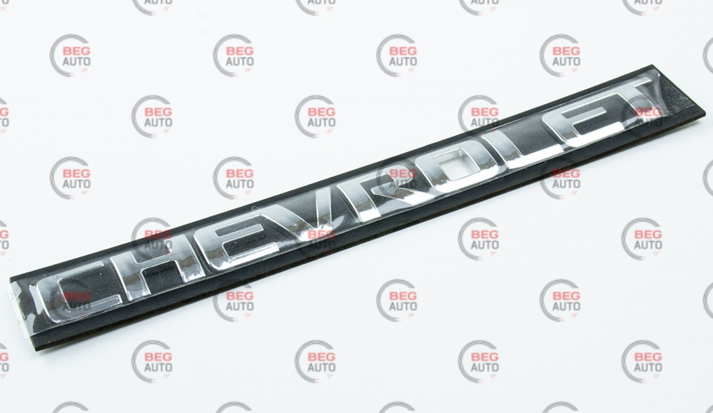 эмблема багажника "CHEVROLET" 190х18мм