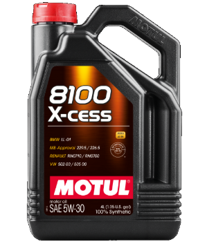 масло Motul 5W-30 8100 X-Cess (4л)