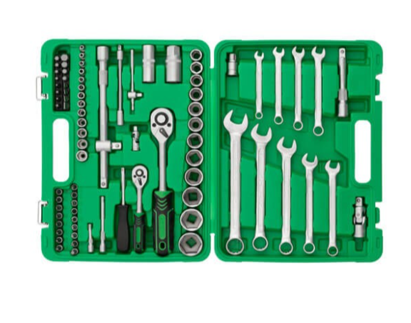 набор инструмента 1/2",1/4"   82 шт  с битами, ключами ET-6082SP - зображення 2