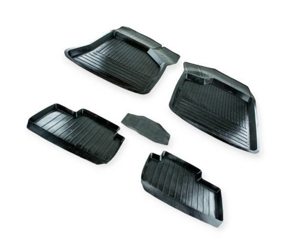 коврики салона ВАЗ 2110  борт 4см, с перемычкой  Дубно